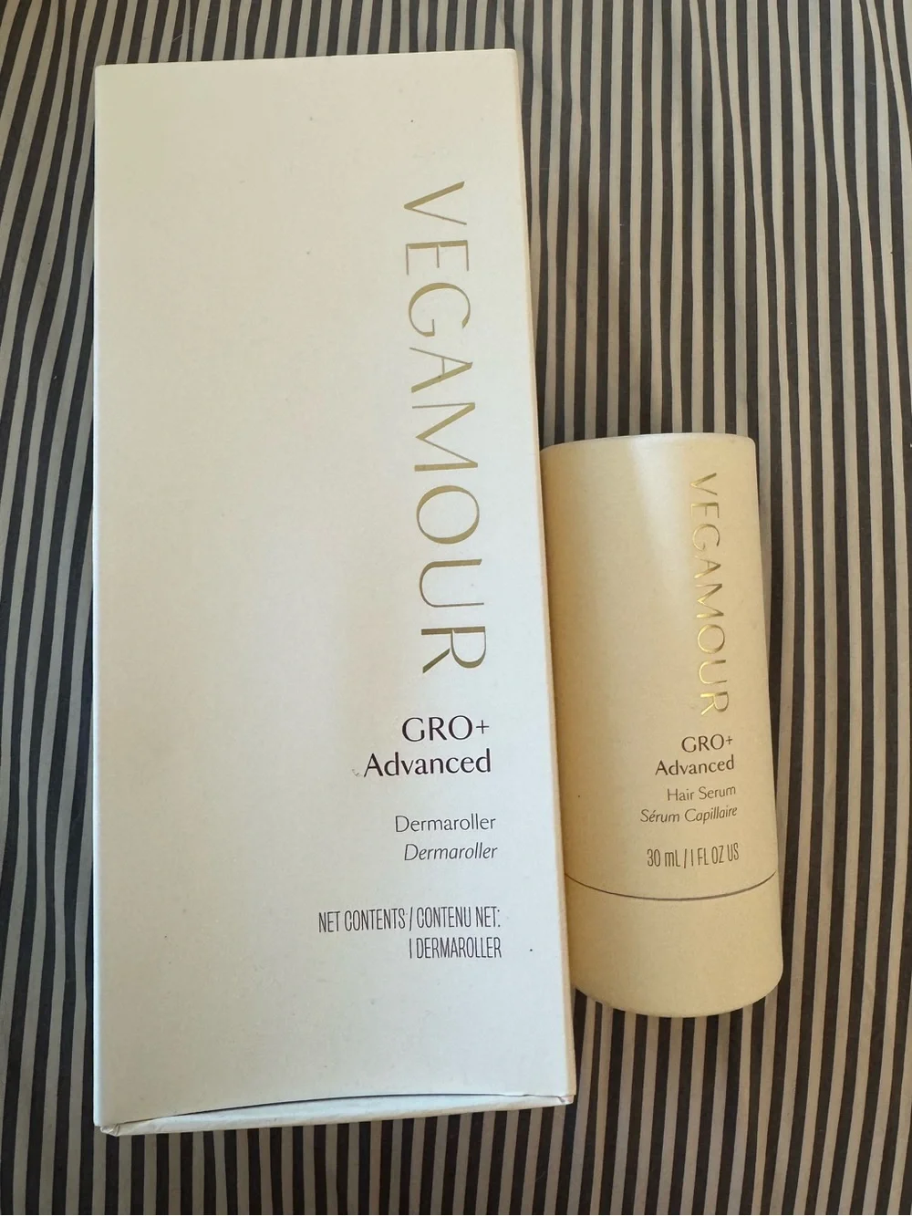 GRO+ Advanced Dermaroller in Beige